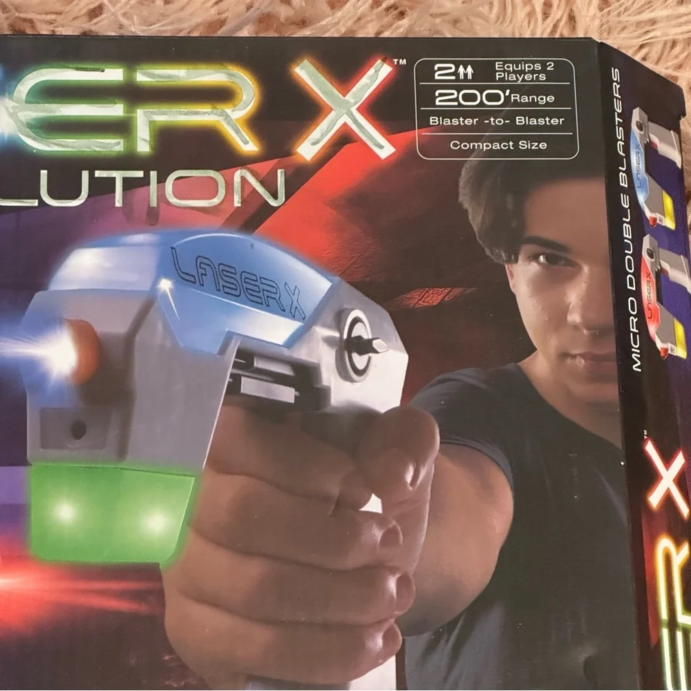 Laser X Revolution Micro Double Blasters - Multi-Color